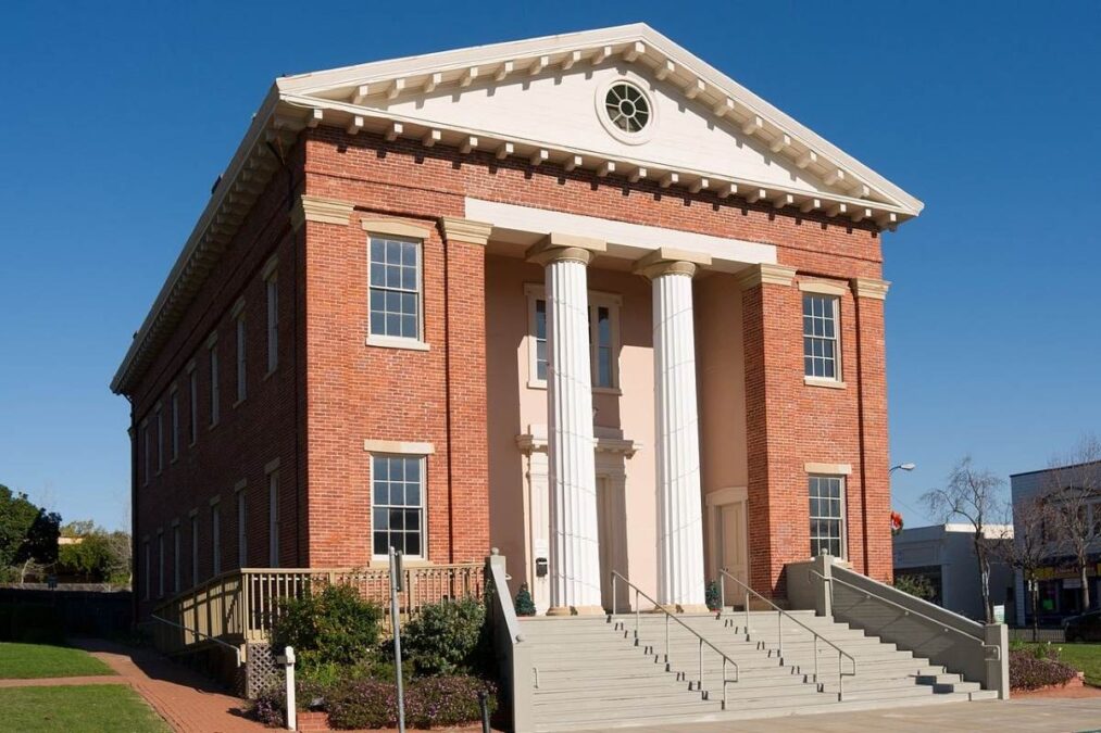 The capitol building at Benicia Capitol State Historic Park
