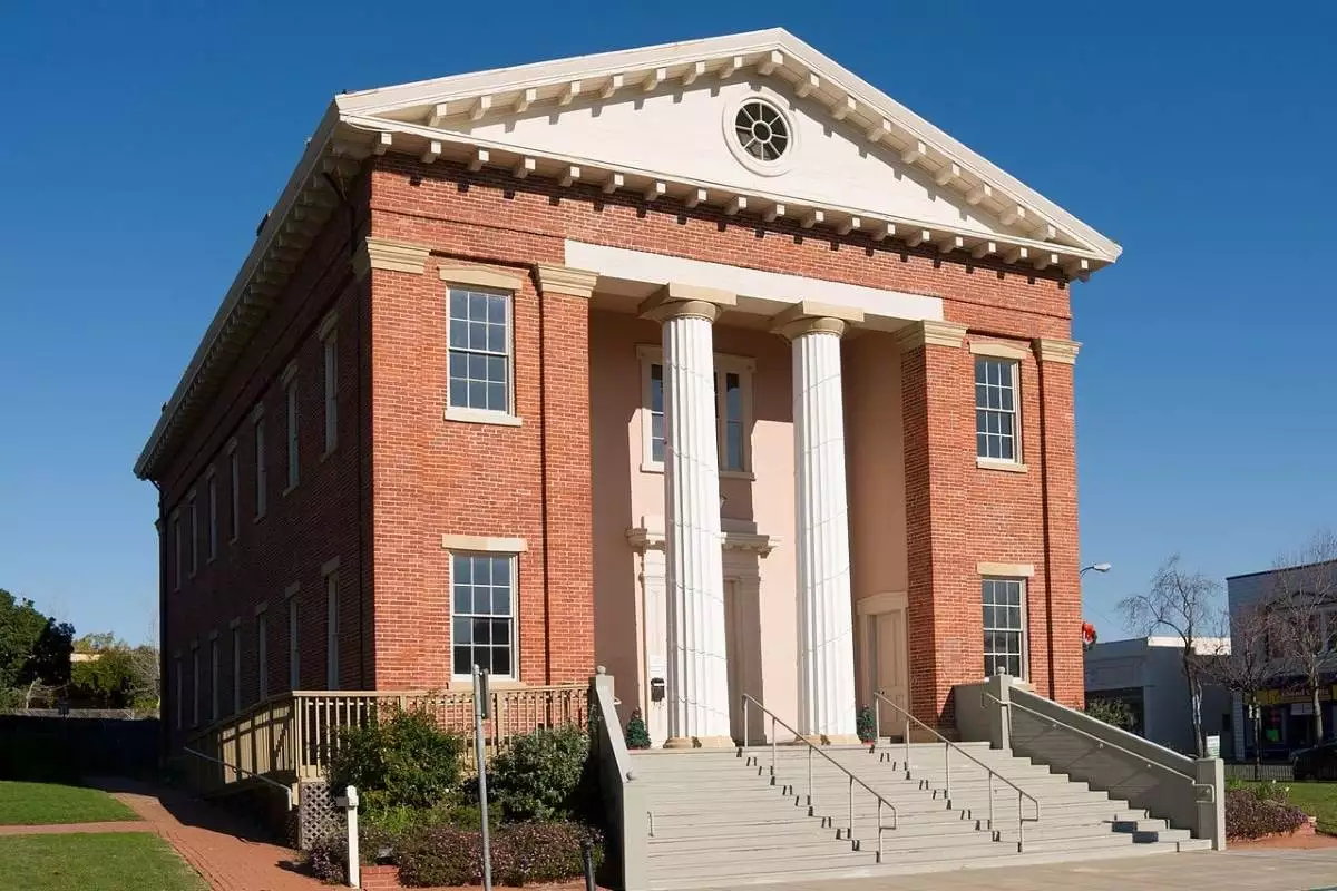 The capitol building at Benicia Capitol State Historic Park
