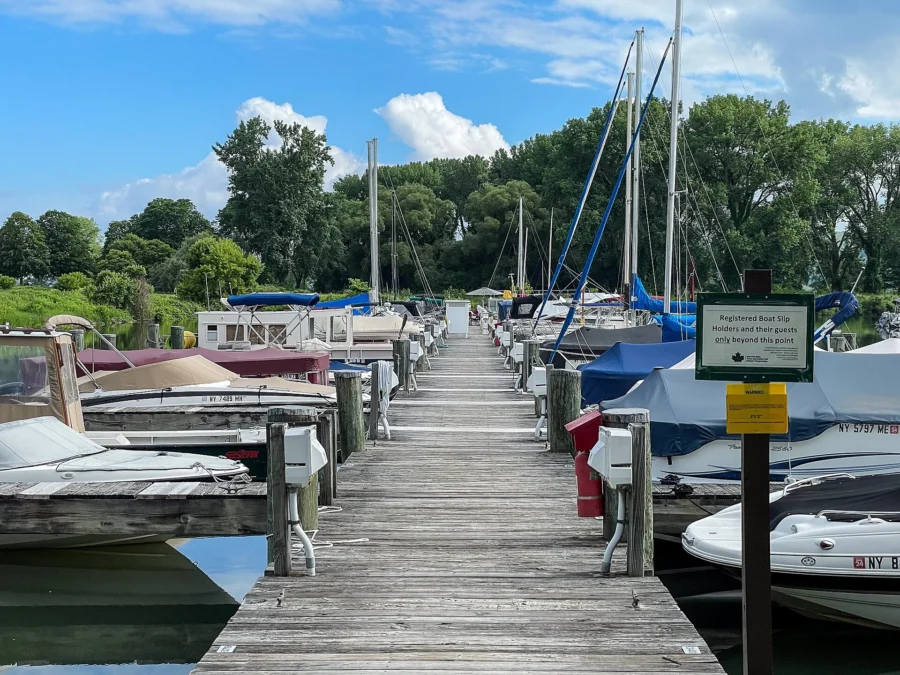 Allan H. Treman State Marine Park 1 Boat docks at Allan H. Treman State Marine Park, New York