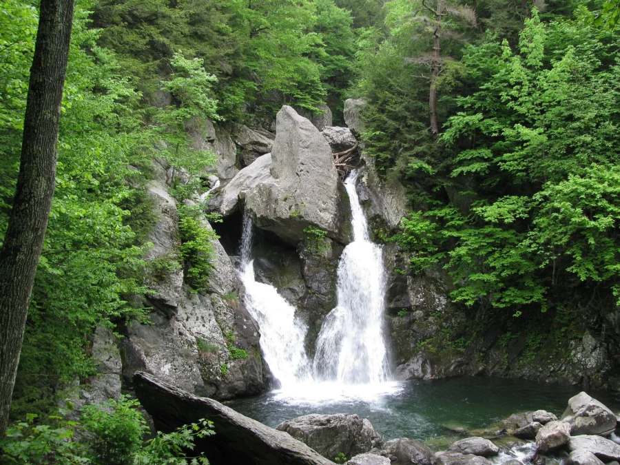 Bash Bish Falls State Park 3 Bash Bish Falls in Mount Washington State Forest, Massachusetts