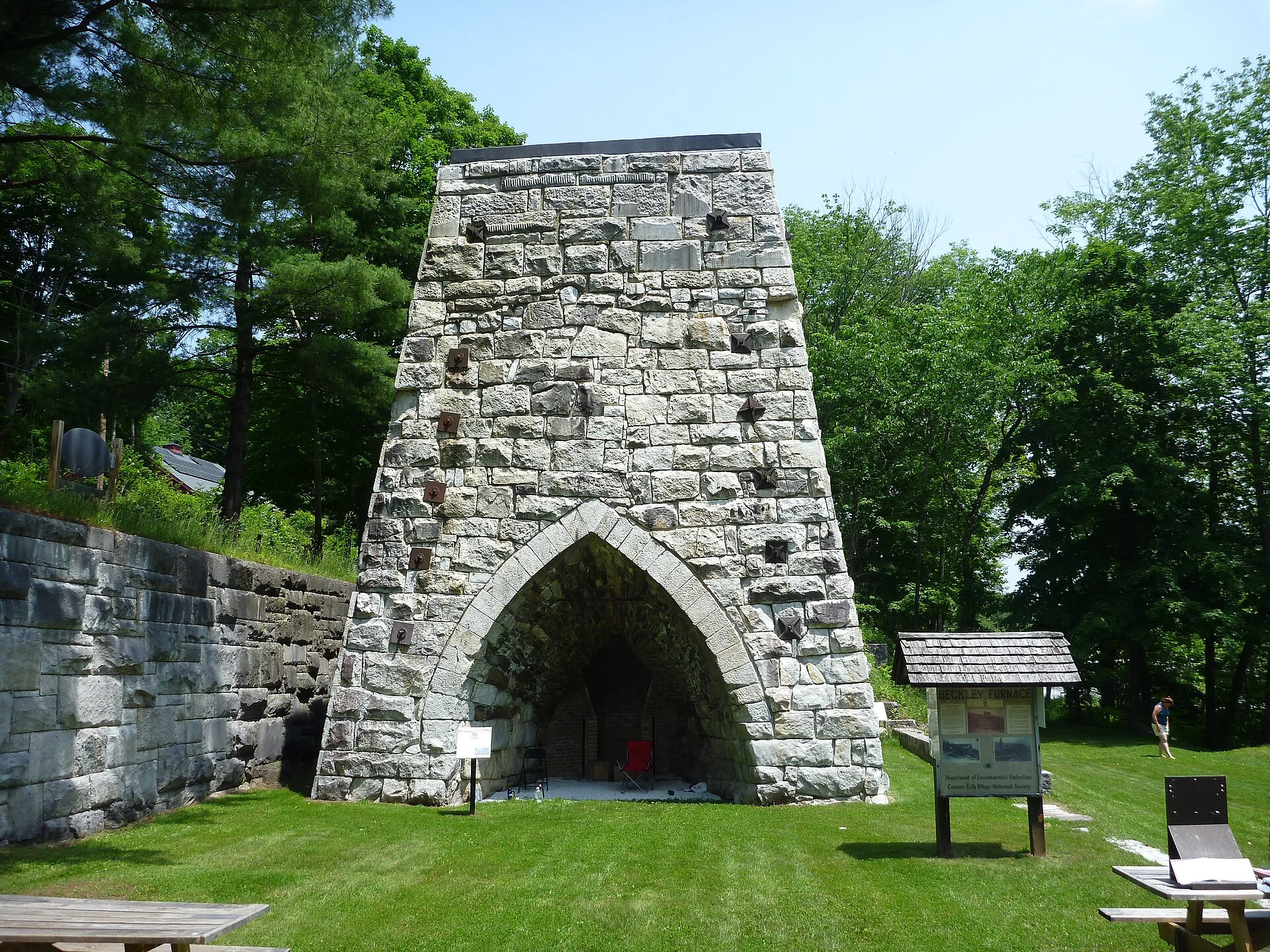 Beckley Furnace Industrial Monument
