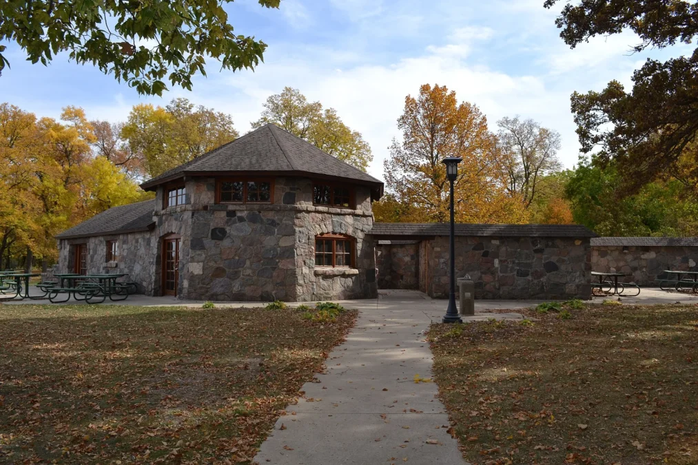 Beeds Lake at the Civilian Conservation Corps area of Beeds Lake State Park, Iowa