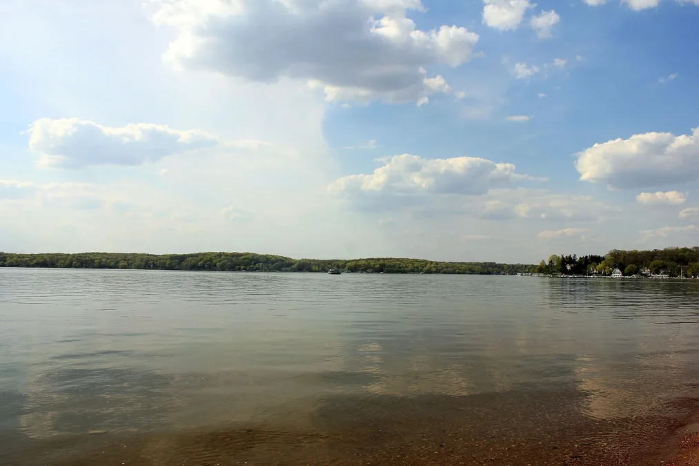 Big Foot Beach State Park 5 Shore of Geneva Lake at Big Foot Beach State Park, Wisconsin