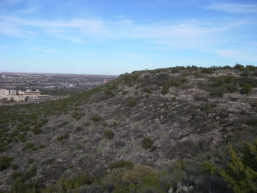 Big Spring State Park 4 View from the escarpment at Big Spring State Park, Texas