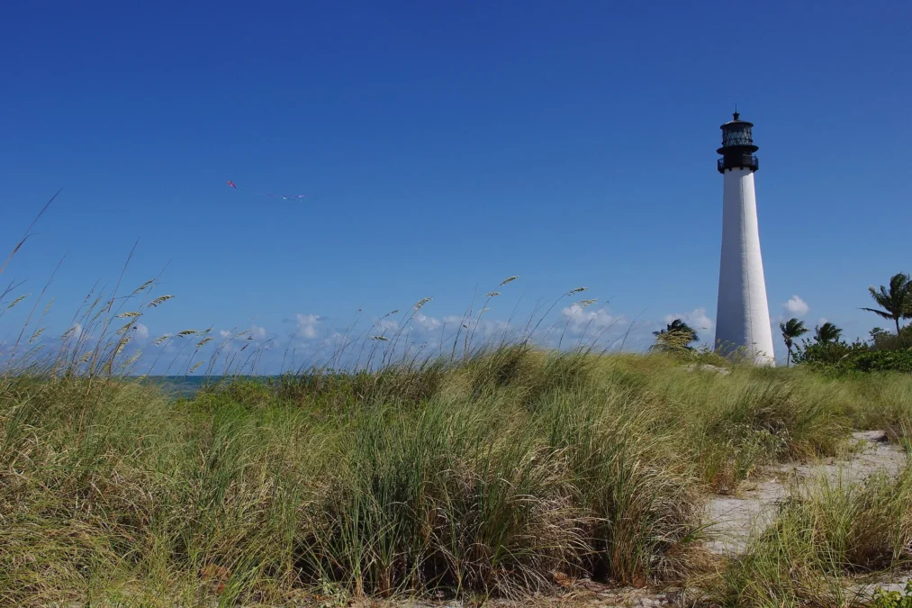 Cape Florida Lighthouse at Bill Baggs Cape Florida State Park, Florida