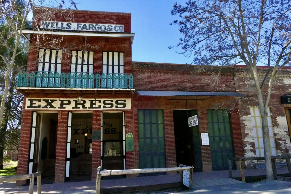 Gold Rush-era business district at Columbia State Historic Park, California