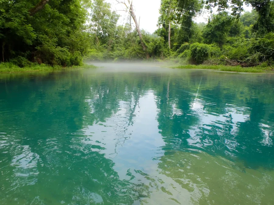 The Eleven Point River in the Missouri Ozarks