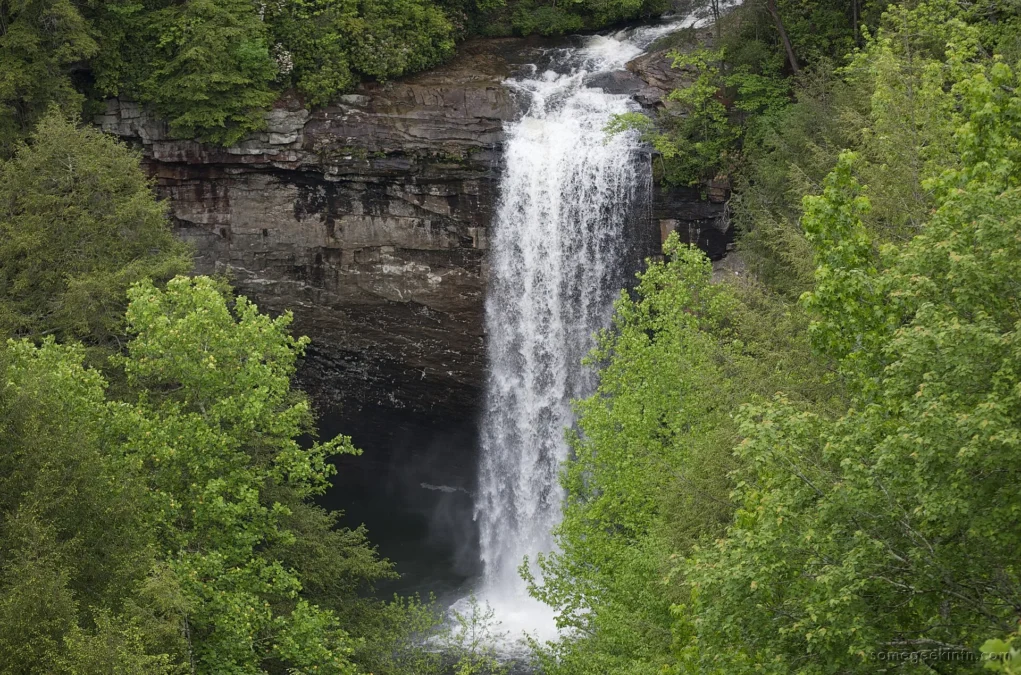 Foster Falls waterfall in Tennessee