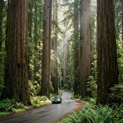 Humboldt Redwoods State Park in California