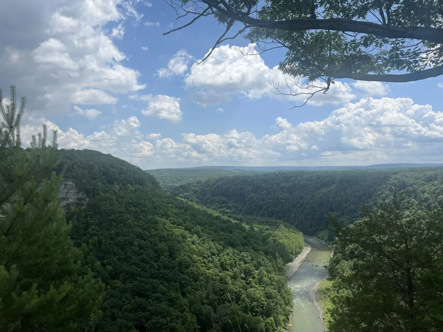 Letchworth State Park 86 Genesee River gorge at Letchworth State Park, New York