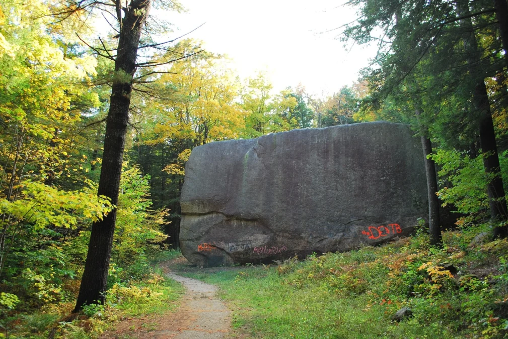 Madison Boulder Natural Area (New-Hampshire)