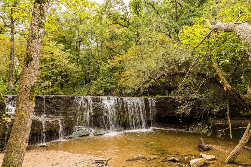 Hidden Falls in Nerstrand Big Woods State Park, Minnesota