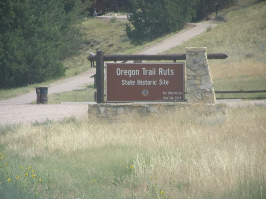 Oregon Trail Ruts 21 Oregon Trail Ruts (Wyoming)
