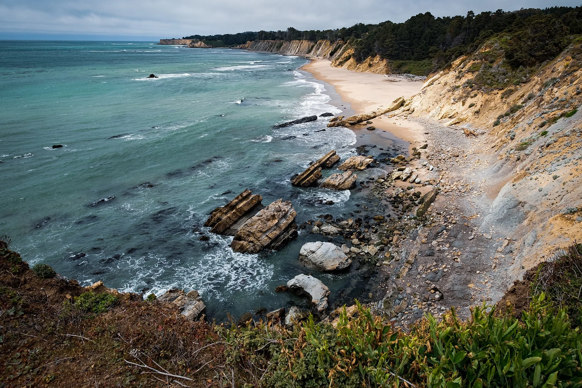 Schooner Gulch State Beach