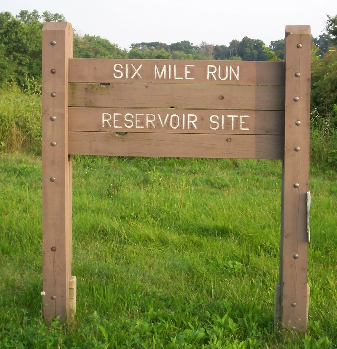 Six Mile Run Reservoir Site