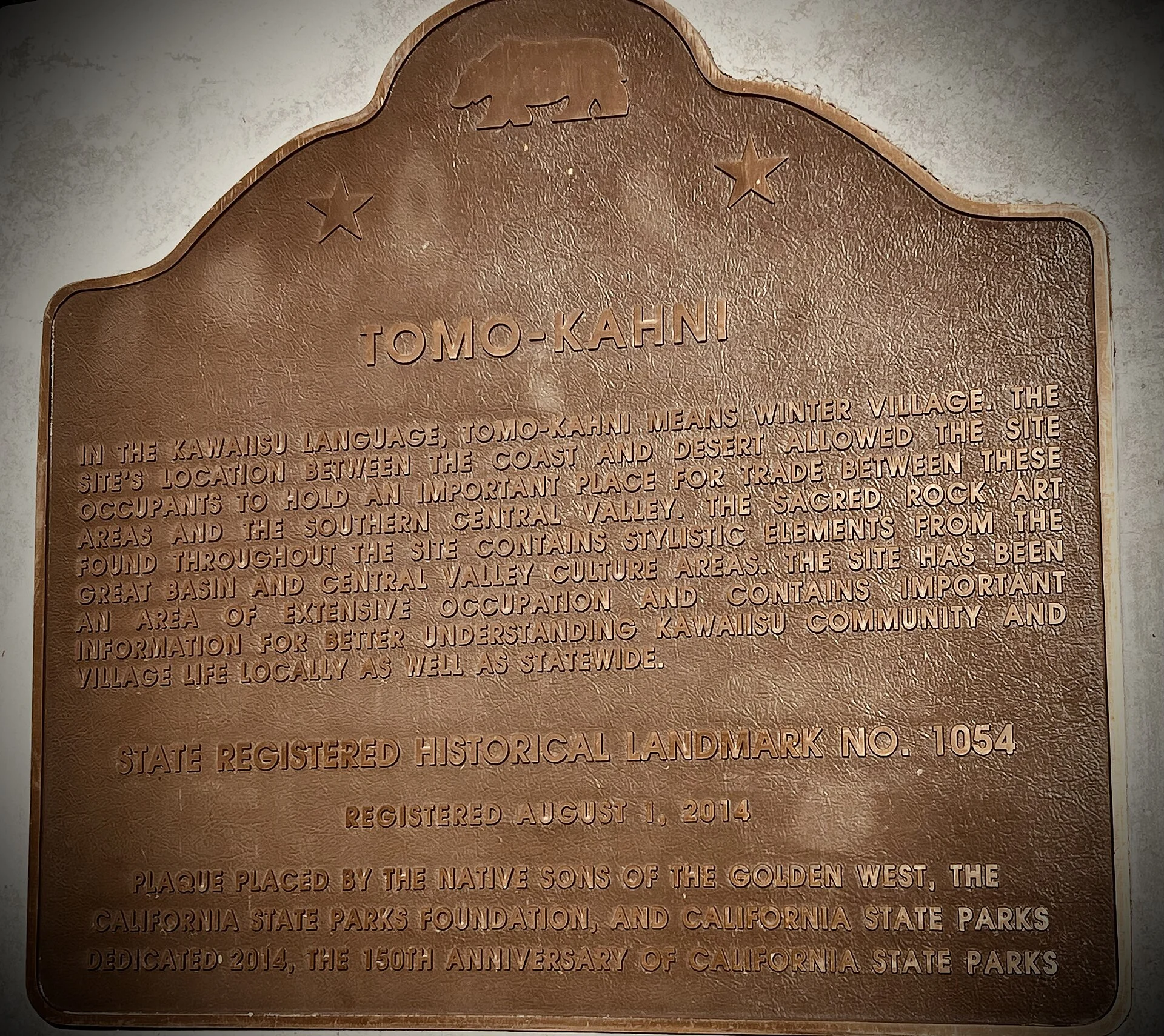 Tomo-Kahni State Historic Park