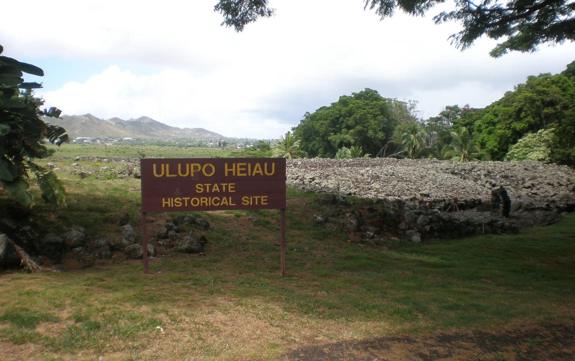 Ulupō Heiau State Historic Site