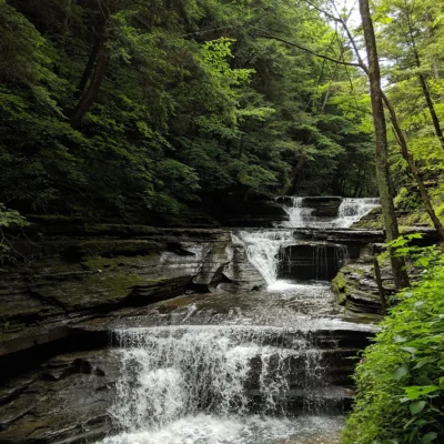 Upper Buttermilk Falls State Park