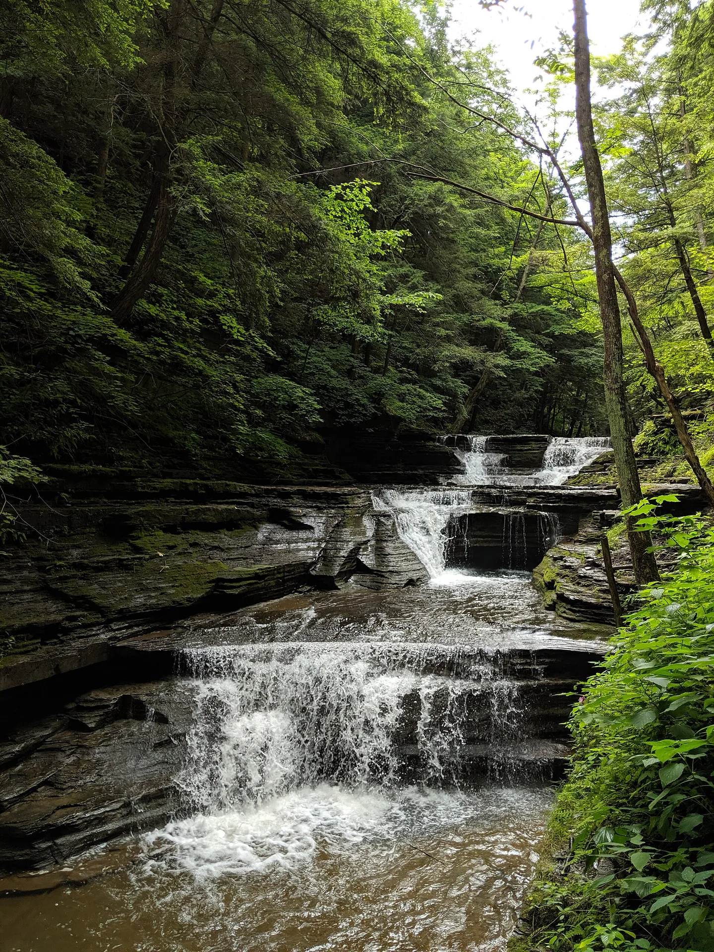 Upper Buttermilk Falls State Park