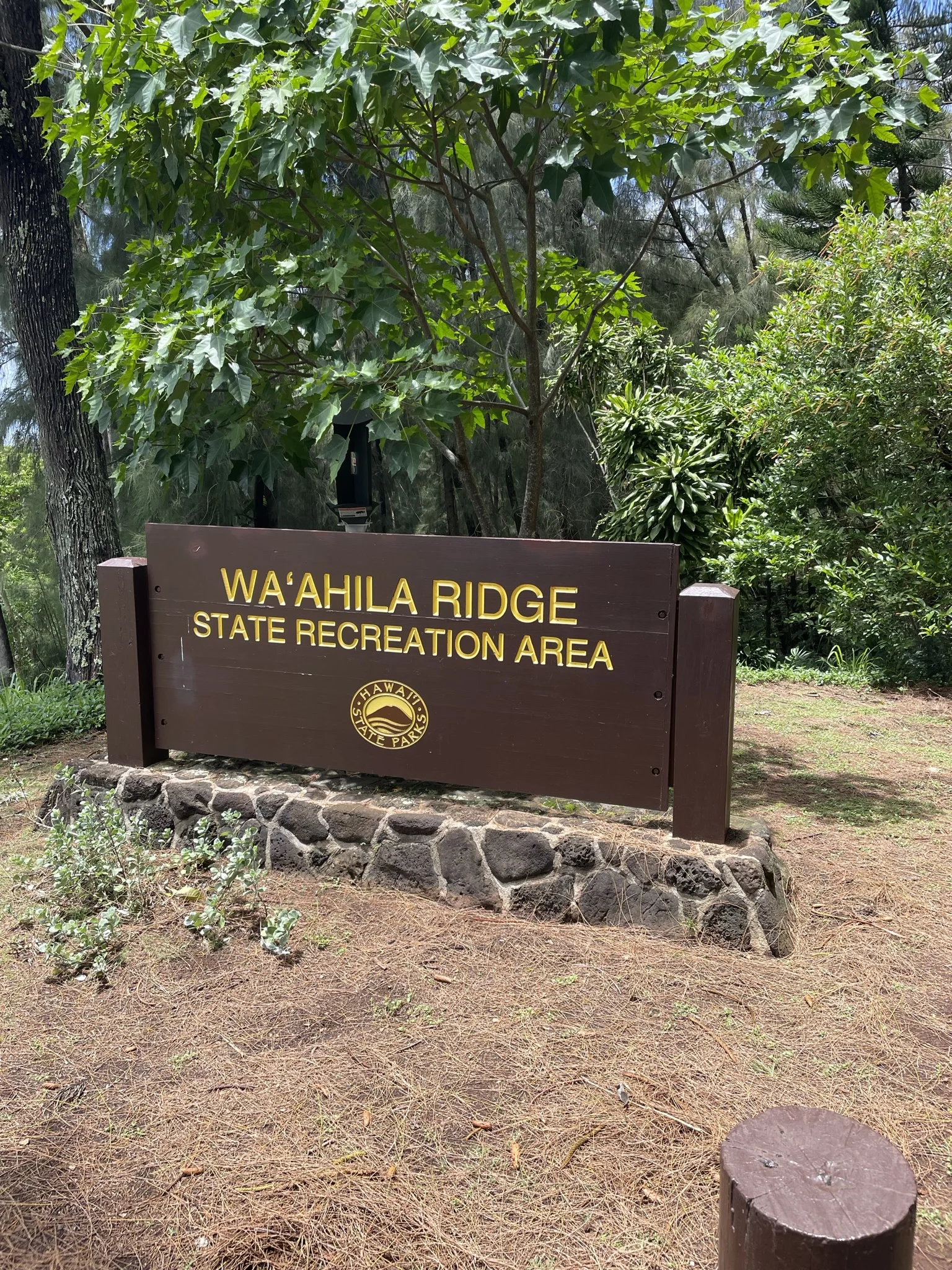 Waʻahila Ridge State Recreation Area