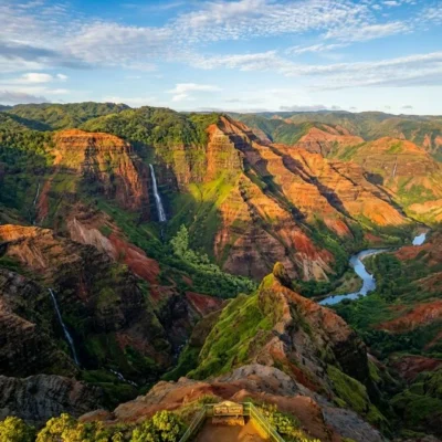Waimea Canyon State Park in Hawaii