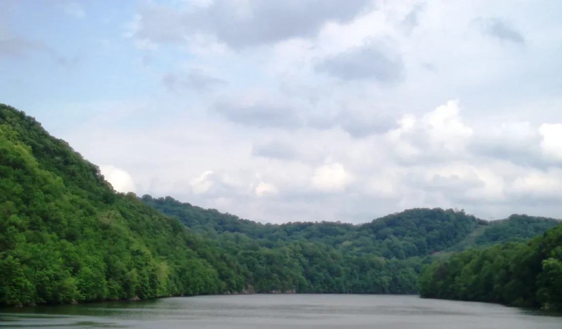 Fort Patrick Henry Lake in Warriors Path State Park, Tennessee